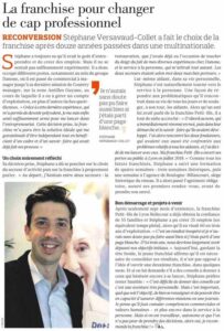 Article Le Figaro - Stéphane Versavaud parle de la franchise Petits-fils
